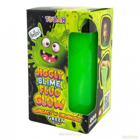 Jiggly Slime Fluo Glow zielony