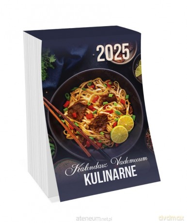 Kalendarz 2025 zdzierak Vademecum kulinarne [KALENDARZ]