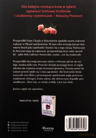 Mroczne jezioro - Natasha Preston [KSIĄŻKA]