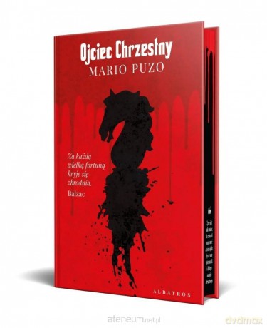 Ojciec Chrzestny (barwione brzegi) - Mario Puzo [KSIĄŻKA]