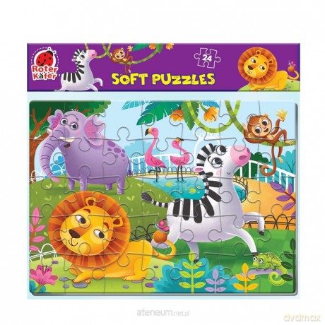 Puzzle piankowe Zwierzęta w ZOO [PUZZLE]