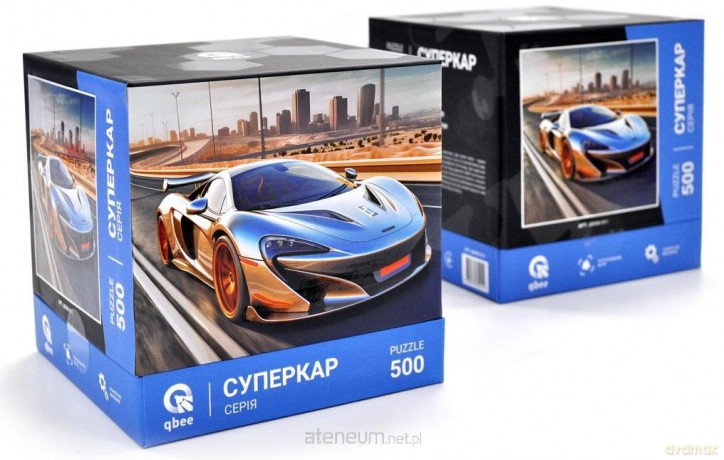 QBEE 500 el. Supersamochód nr 1 [PUZZLE]