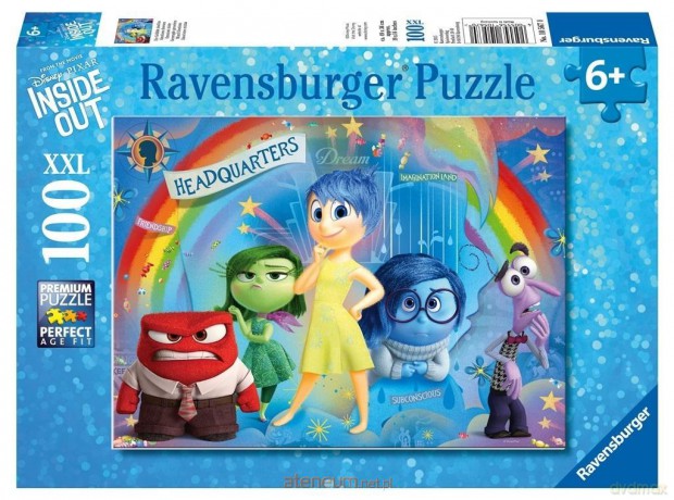 RAVENSBURGER 100 el. W głowie się nie mieści [PUZZLE]