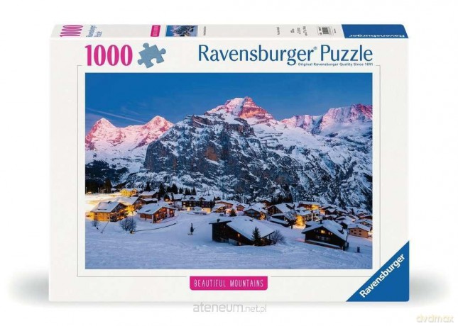 RAVENSBURGER 1000 el. Bernese Oberland, Murren [PUZZLE]