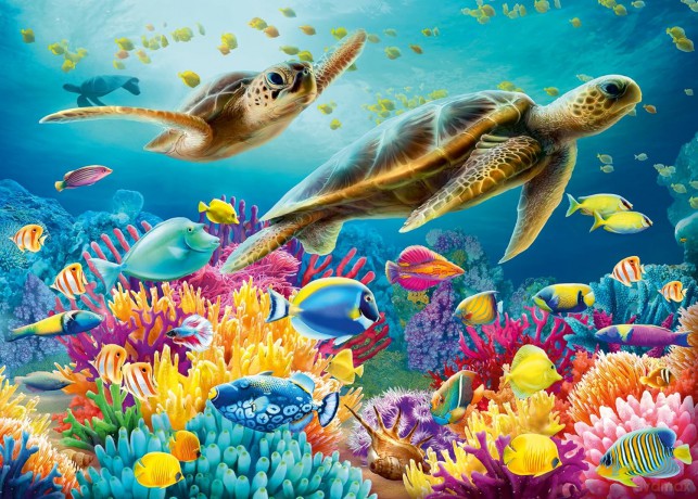 RAVENSBURGER 1000 el. Podwodny świat [PUZZLE]