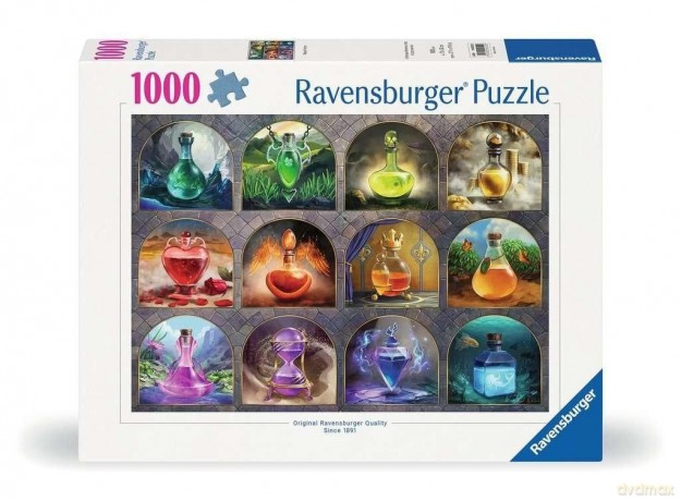 RAVENSBURGER 1000 el. Potężna mikstura [PUZZLE]