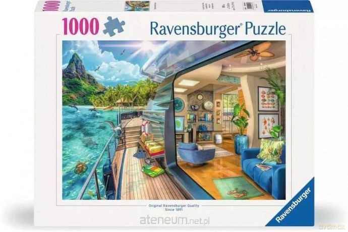 RAVENSBURGER 1000 el. Rejs w tropiki [PUZZLE]