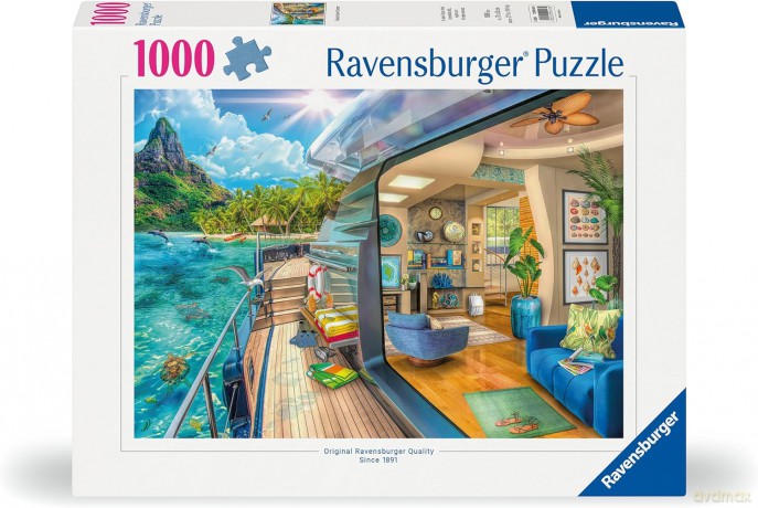 RAVENSBURGER 1000 el. Rejs w tropiki [PUZZLE]