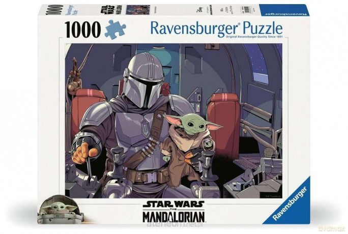 RAVENSBURGER 1000 el. Star Wars Mandalorian [PUZZLE]