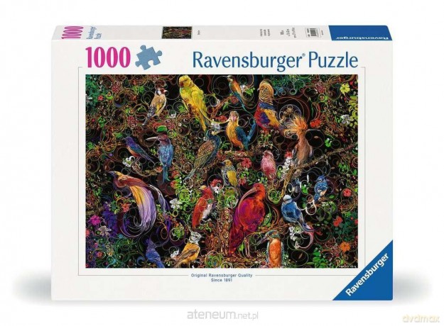 RAVENSBURGER 1000 el. Sztuka ptaków [PUZZLE]
