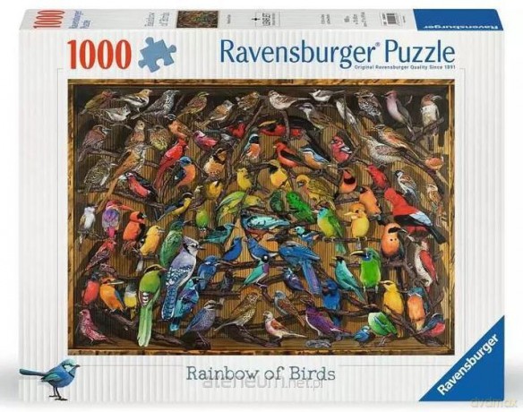 RAVENSBURGER 1000 el. Świat Ptaków [PUZZLE]