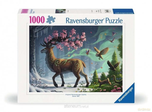 RAVENSBURGER 1000 el. Wiosenny jeleń [PUZZLE]