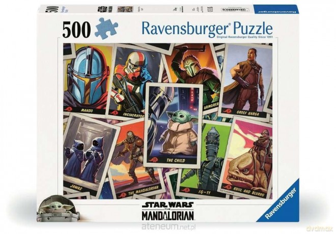 RAVENSBURGER 500 el. Mandalorian [PUZZLE]