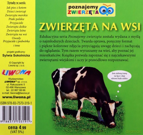 Poznajemy zwierzęta - Zwierzęta na wsi [KSĄŻKA]