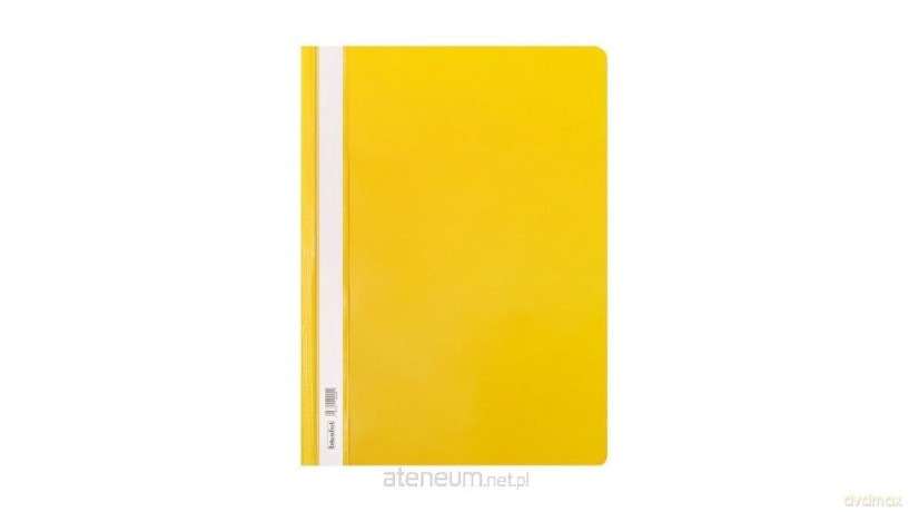 Skoroszyt twardy PVC żółty (10 szt)