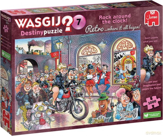 TIM TOYS 1000 el. Wasgij Destiny Rock na całego [PUZZLE]