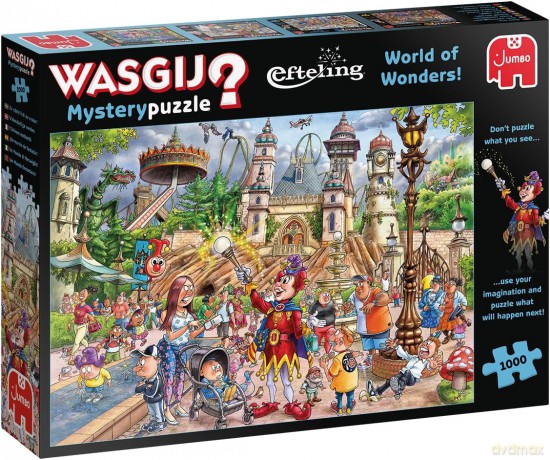 TM TOYS 1000 el. Wasgij Mystery Magiczny park [PUZZLE]