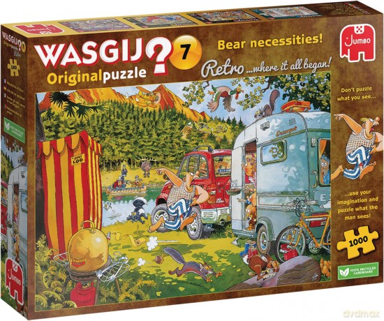 TM TOYS 1000 el. Wasgij Original W Lesie [PUZZLE]