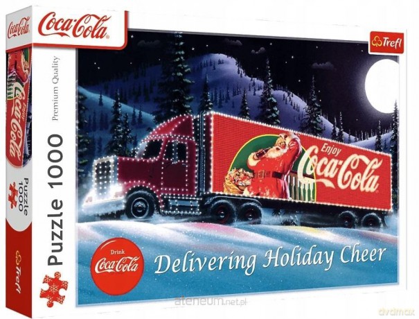 TREFL 1000 el. Coca-Cola: Świąteczna Ciężarówka [PUZZLE]