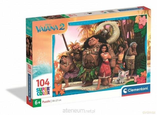CLEMENTONI 104 Super Kolor Vaiana 2 [PUZZLE]