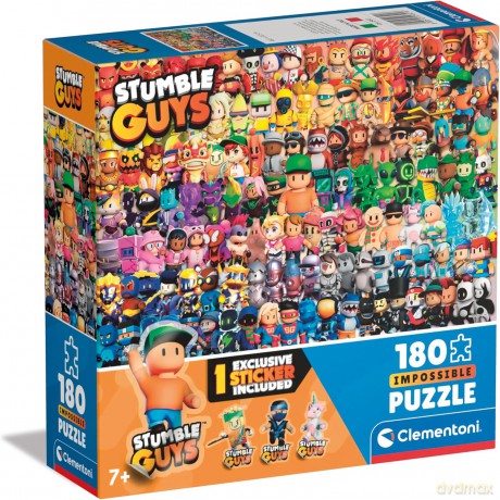 CLEMENTONI 180 el. Super Kolor Stumble Guys [PUZZLE]