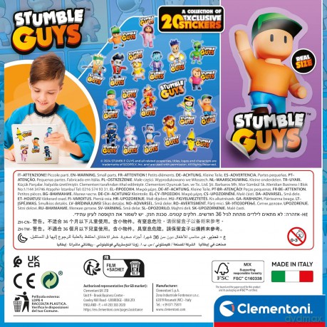 CLEMENTONI 180 el. Super Kolor Stumble Guys [PUZZLE]