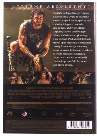 Gladiator II (Gladiator 2) [DVD]