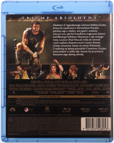 Gladiator II (Gladiator 2) [Blu-Ray]
