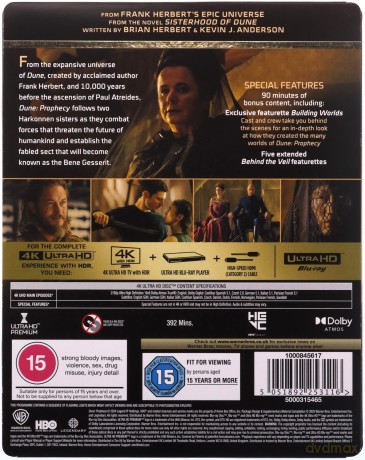 Dune: Prophecy Season 1 (Diuna: Proroctwo) (steelbook) [Blu-Ray 4K]+[Blu-Ray]