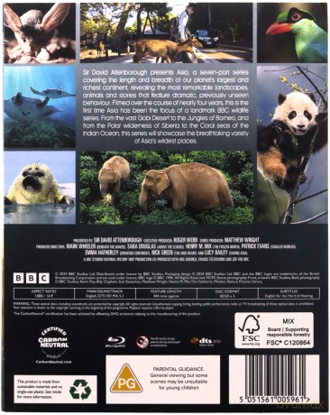 Asia [3xBlu-Ray] film