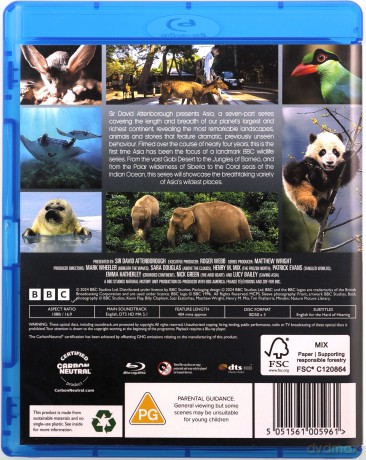 Asia [3xBlu-Ray] film