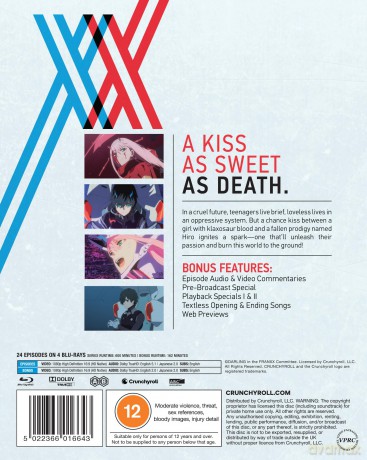 Darling In The Franxx - The Complete Season [4xBlu-Ray]