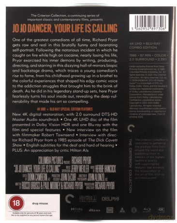 Jo Jo Dancer. Your Life Is Calling [Blu-Ray 4K]+[Blu-Ray]