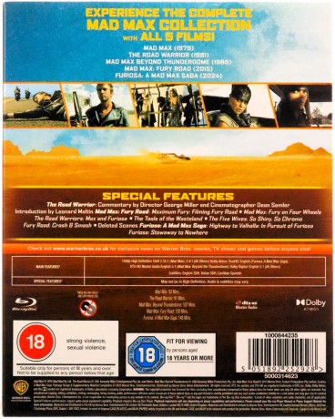 Mad Max (5 Film Collection) [5xBlu-Ray]