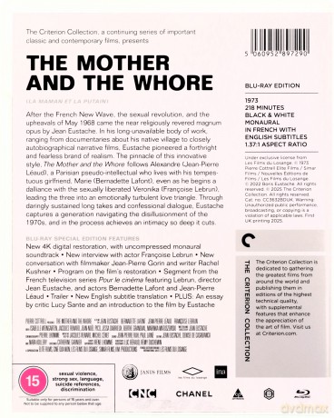 The Mother And The Whore (Mama i dziwka) [Blu-Ray]