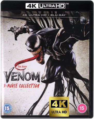Venom / Venom: Let There Be Carnage / Venom: The Last Dance [3xBlu-Ray 4K]