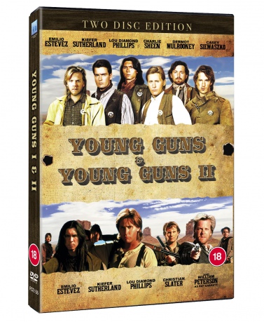 Young Guns / Young Guns II (Młode strzelby 1-2) [2DVD]