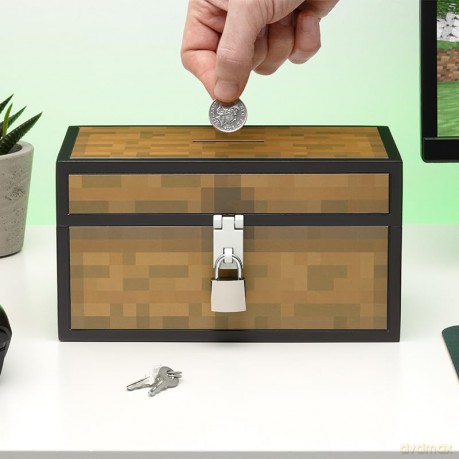 Minecraft skarbonka - skrzynia / Minecraft Chest Money Box 210x110x110