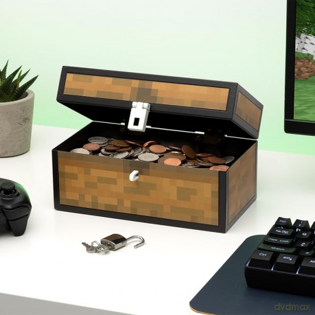Minecraft skarbonka - skrzynia / Minecraft Chest Money Box 210x110x110