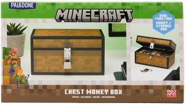 Minecraft skarbonka - skrzynia / Minecraft Chest Money Box 210x110x110
