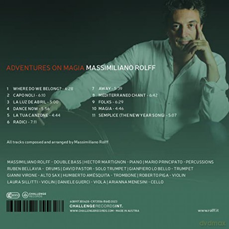 Massimiliano Rolff: Adventures on Magia [CD]