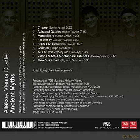 Aliéksey Vianna Quartet: Ancient Myths [CD]