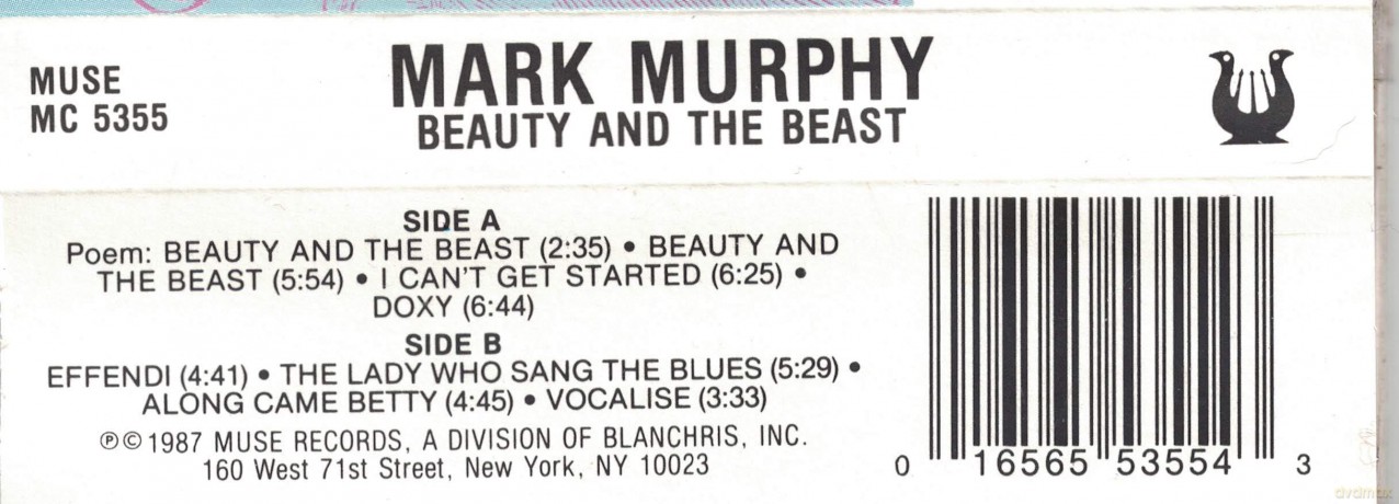 Mark Murphy: Beauty And The Beast [KASETA]