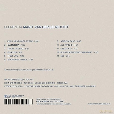 Marit van der Lei Nextet: Clementia [CD]