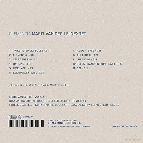 Marit van der Lei Nextet: Clementia [CD]