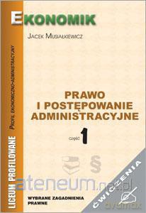 Prawo i postępowanie administ cz 1 ćw. [KSĄŻKA]