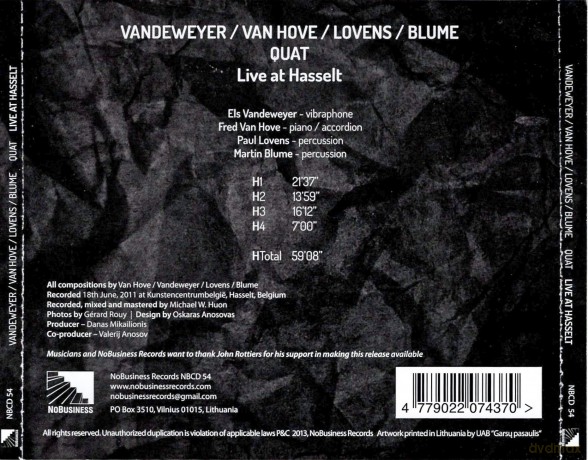 Steven Lugerner Quartet w/Myra Melford: For We Have Heard [Winyl]