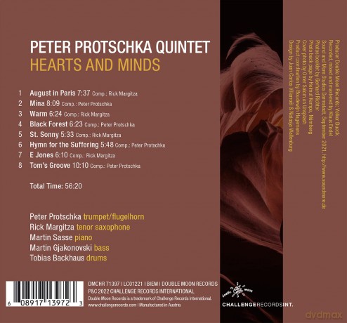 Peter Protschka Quintet: Hearts and Minds [CD]
