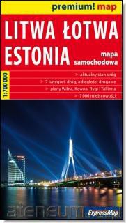 Premium! map Litwa 1:700 000 [KSĄŻKA]