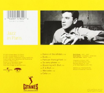 Rene Urttreger: Jazz In Paris - Rene Urtreger Plays Bud Powel [CD]